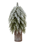Mini Snowy Fir Tabletop Christmas Tree