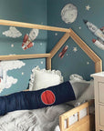 Future Sky Wall Stickers Set for Kids Bedrooms
