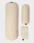 Yoga Studio Organic Meditation Bolster & Eye Pillow Set - Relax
