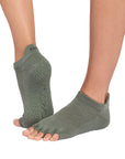 ToeSox Low Rise Half Toe Women's Yoga Grip Socks