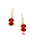 Poppy Earrings Oval Drop