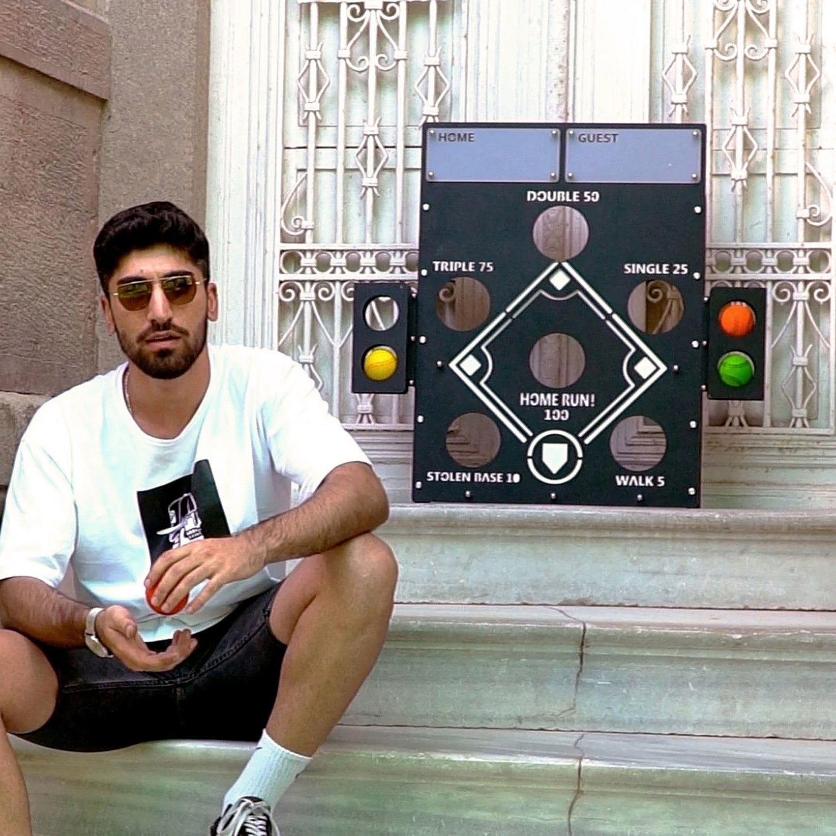 Baseball Wall Game