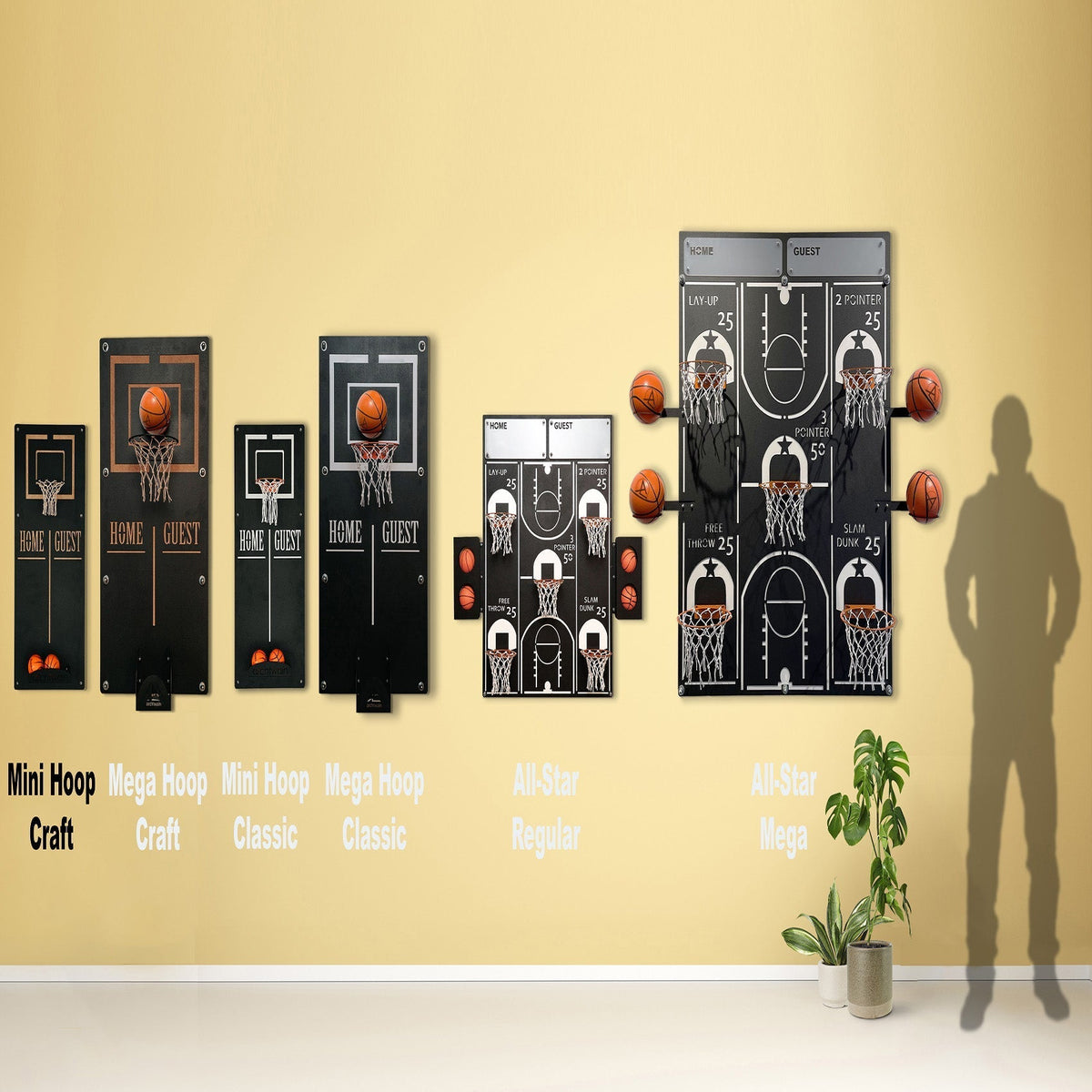 Craft Basketball Wall Game