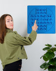 Peg Solitaire Navy Blue