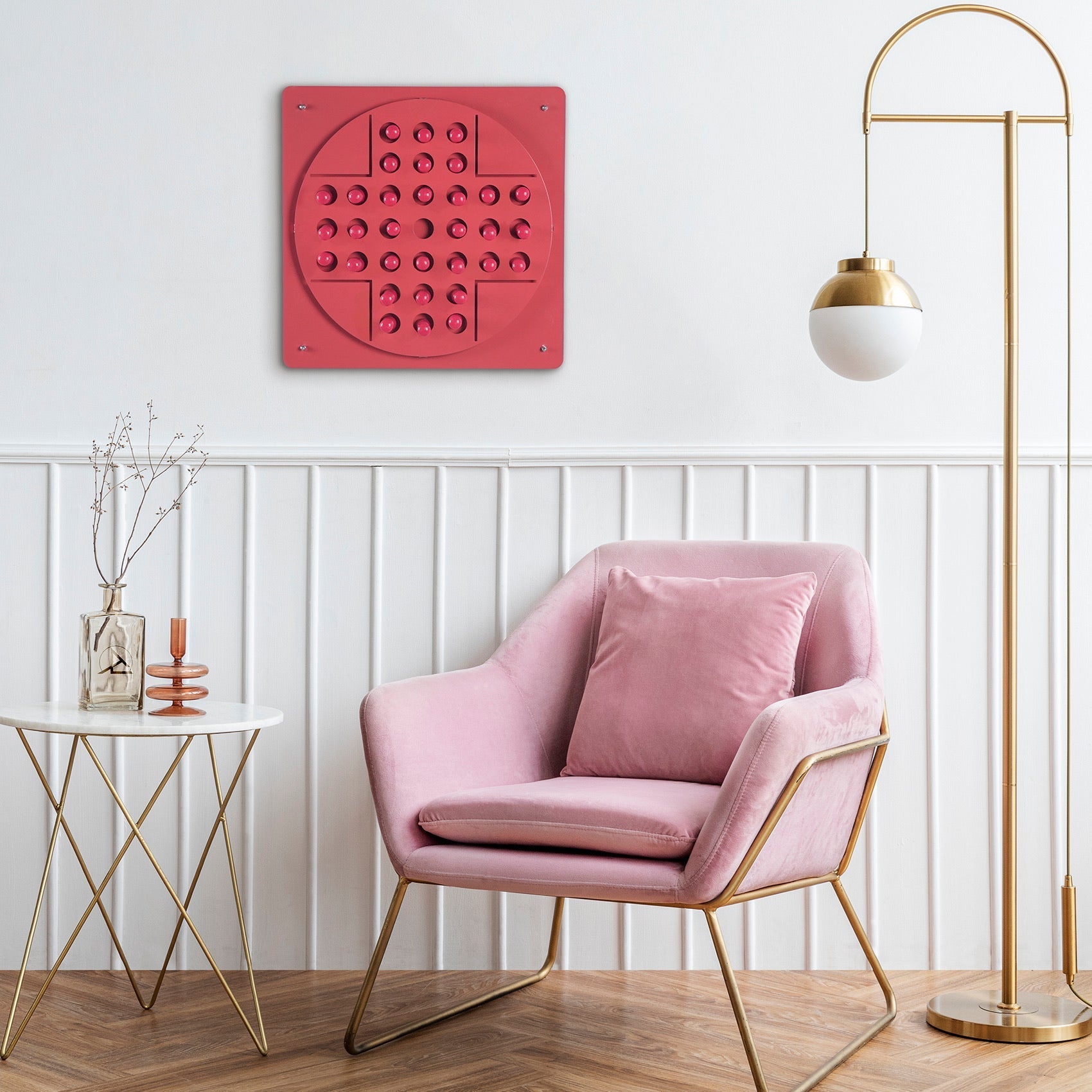 Peg Solitaire  Pink