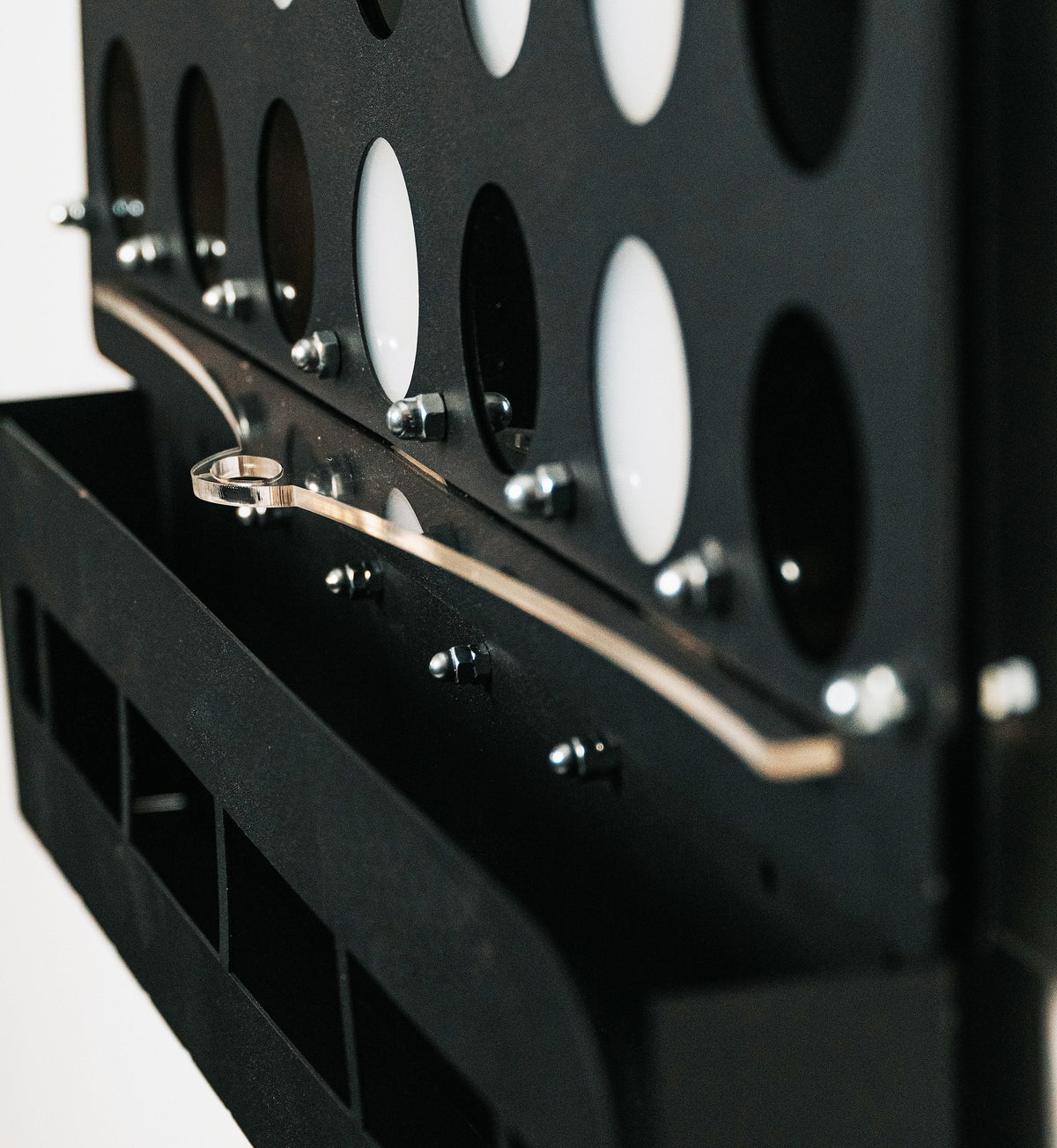 Connect 4 board stopper piece
