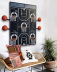 Giant All-Star Basketball Board