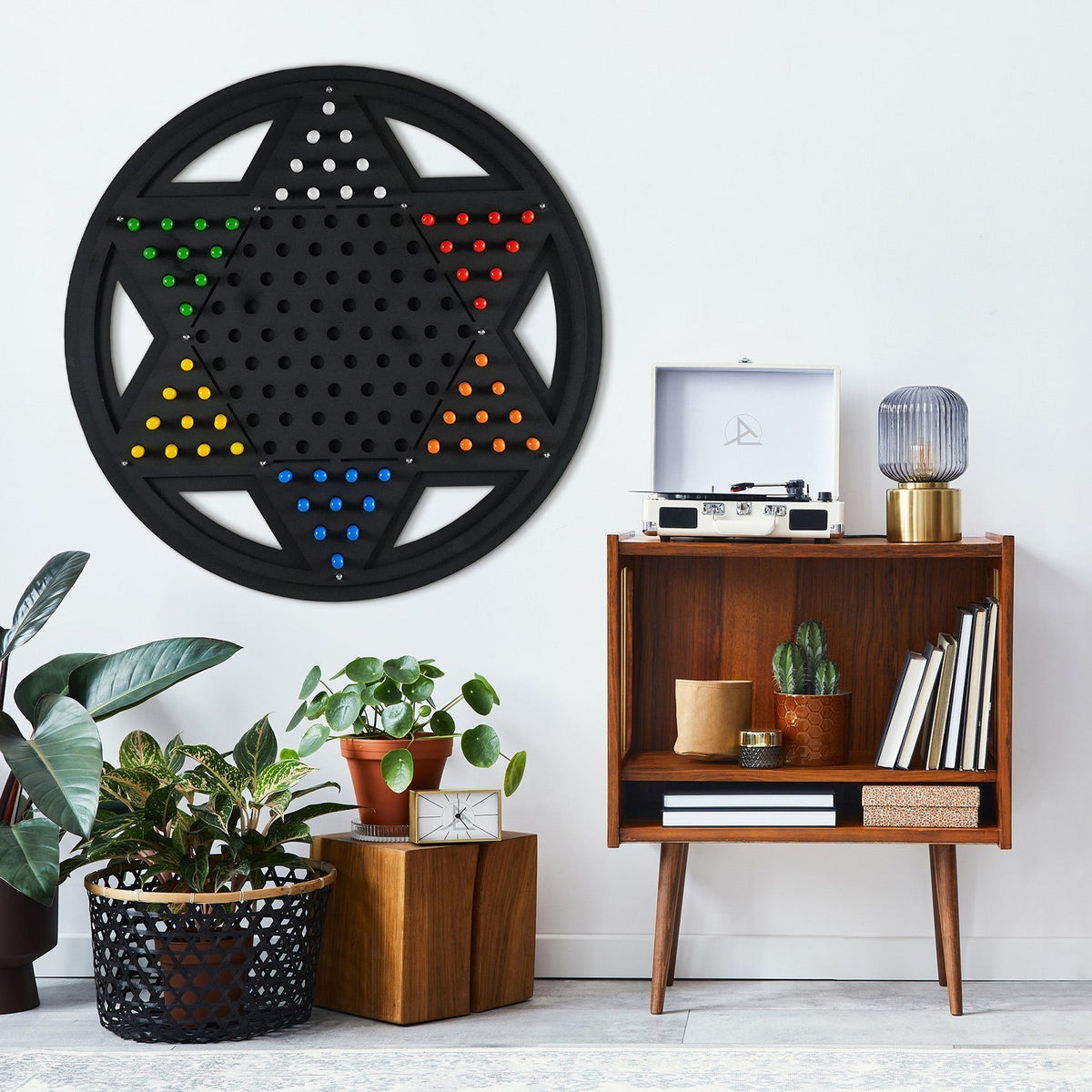 Giant Chinese Checkers Game Board