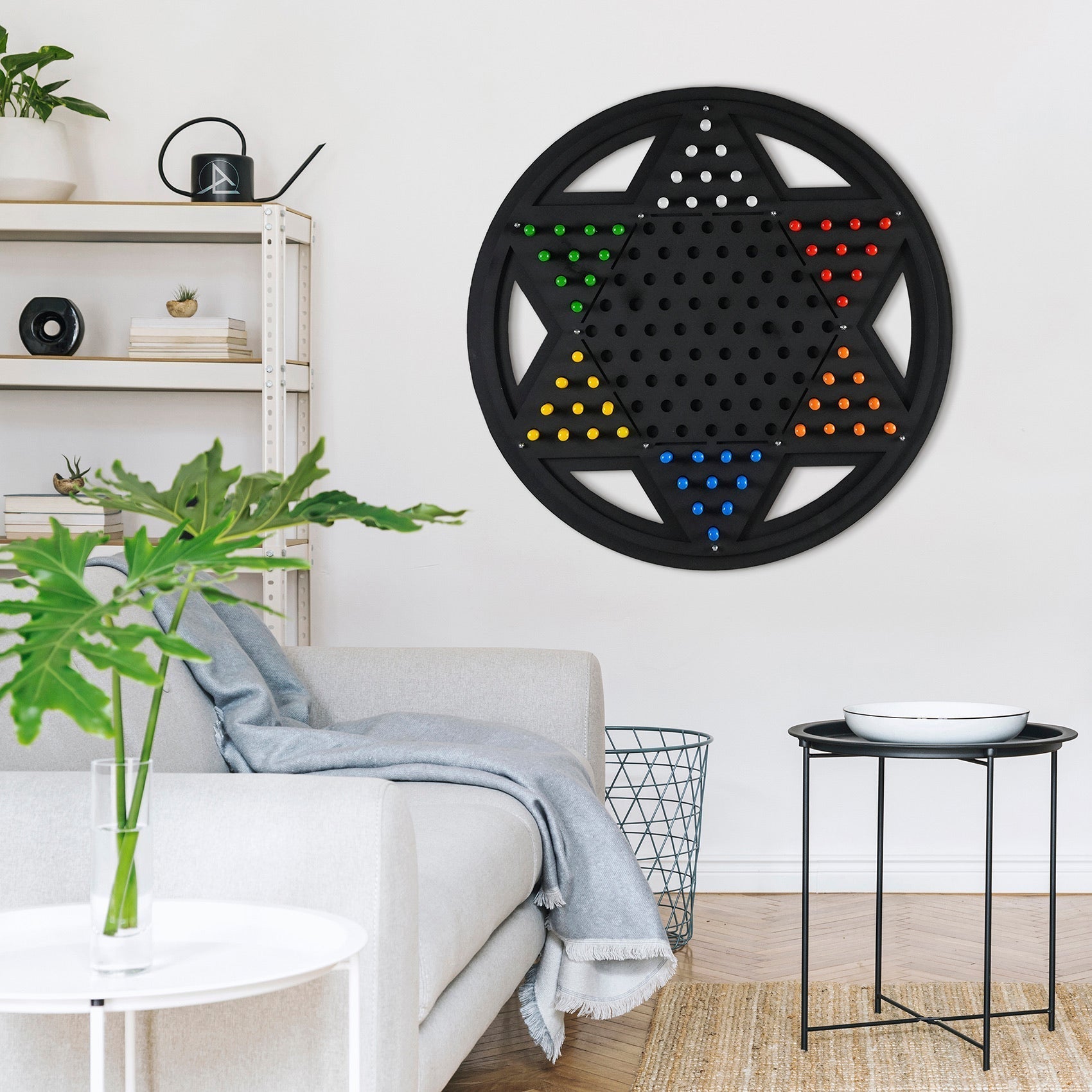 Giant Chinese Checkers Game Board