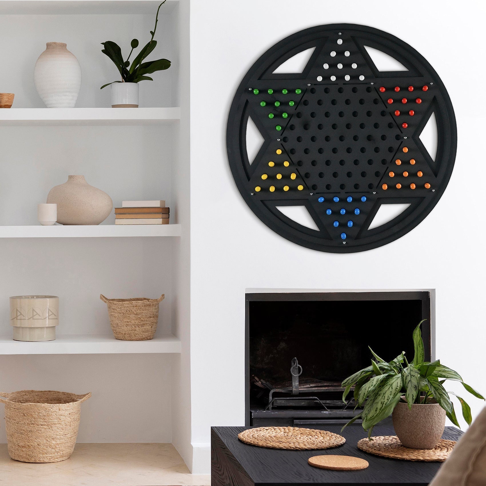 Giant Chinese Checkers Game Board