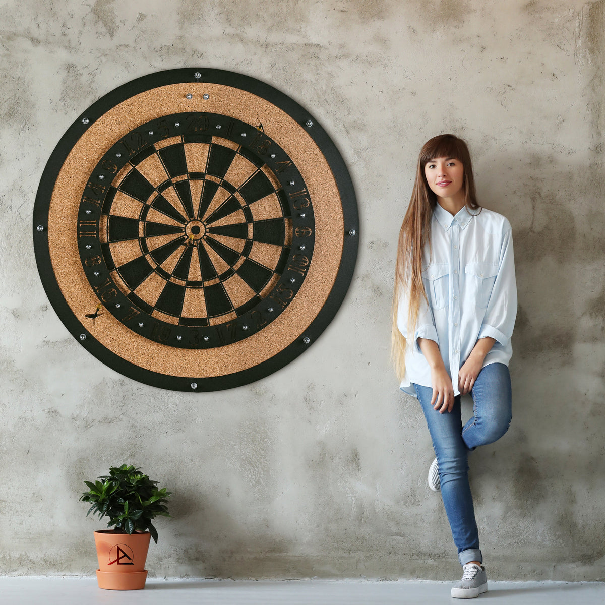Giant Dart Wall Game