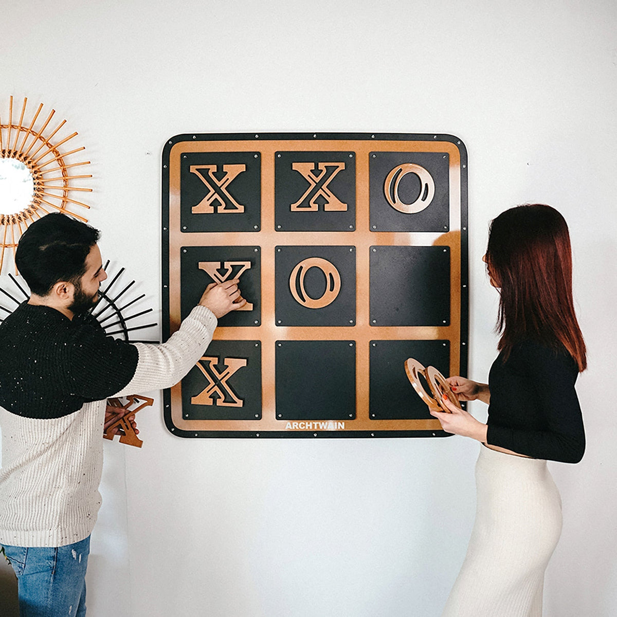 Giant XOX Board - Three in a Row