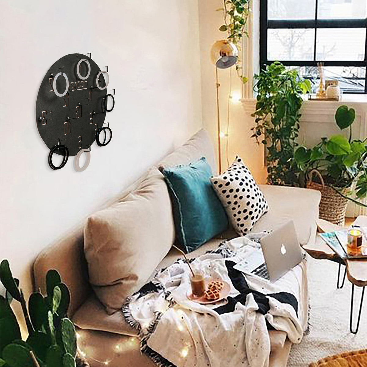 Hookey Ring Toss Wall Game