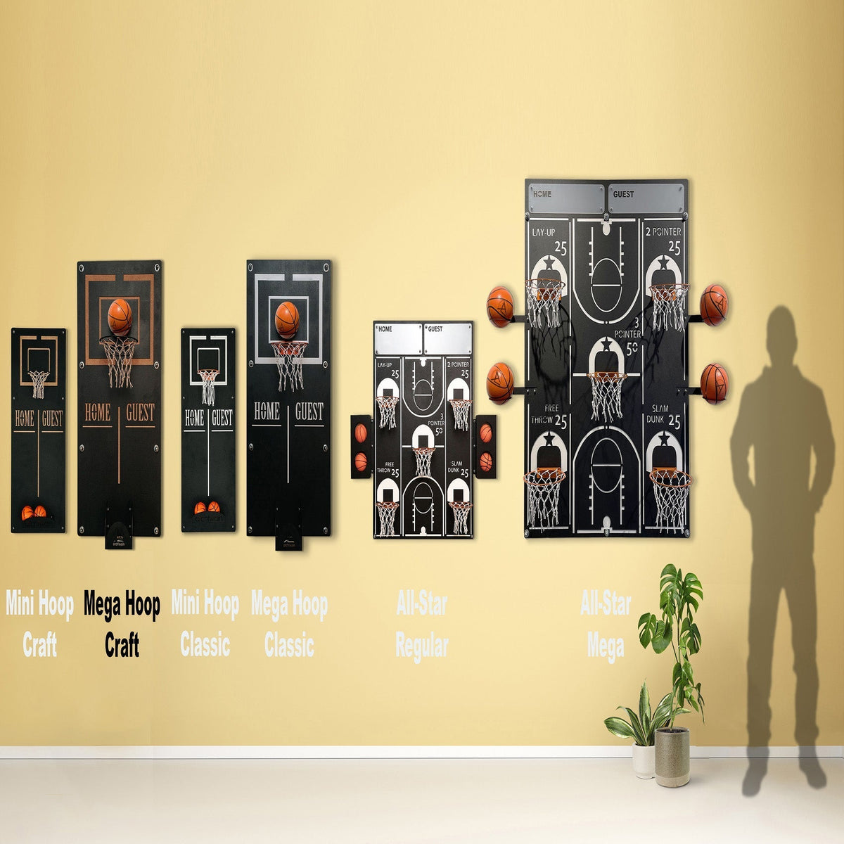 Craft Mega Basketball Wall Game