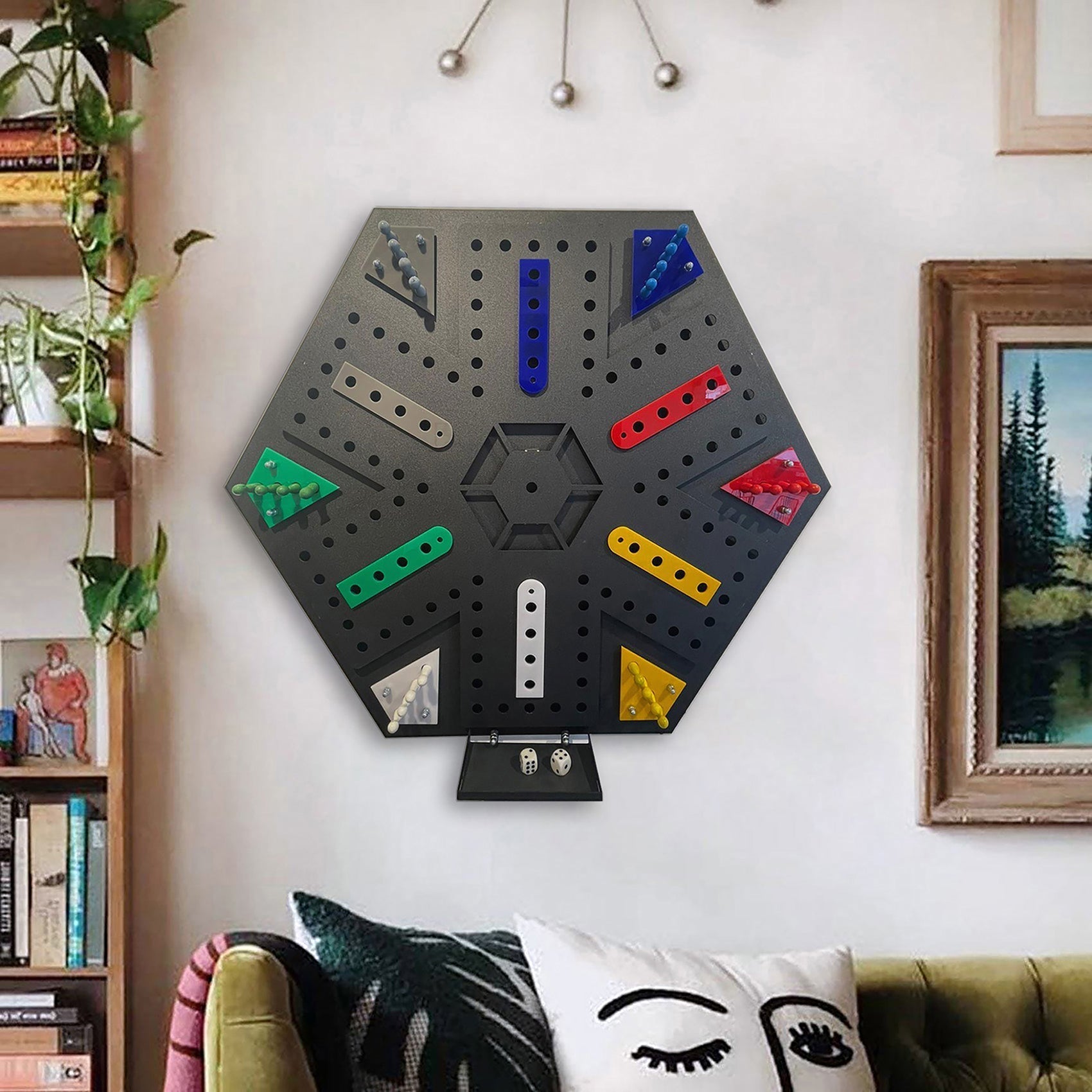 Mega Ludo- Aggravation Wall Game