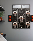 Personalization All-Star Basketball Wall Game