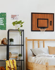 Personalization Wooden Single Hoop Walnut