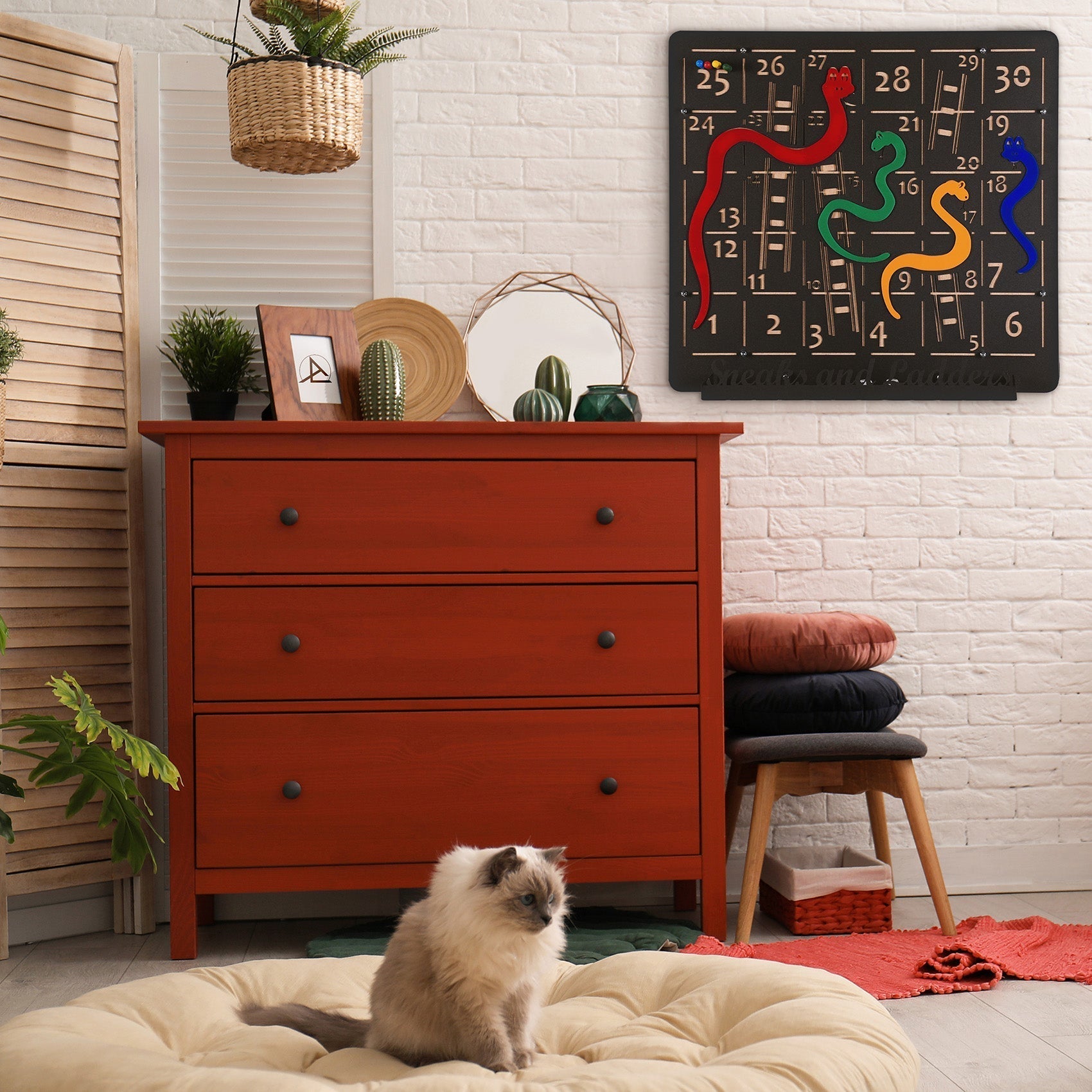 Snakes and Ladders Wall Game
