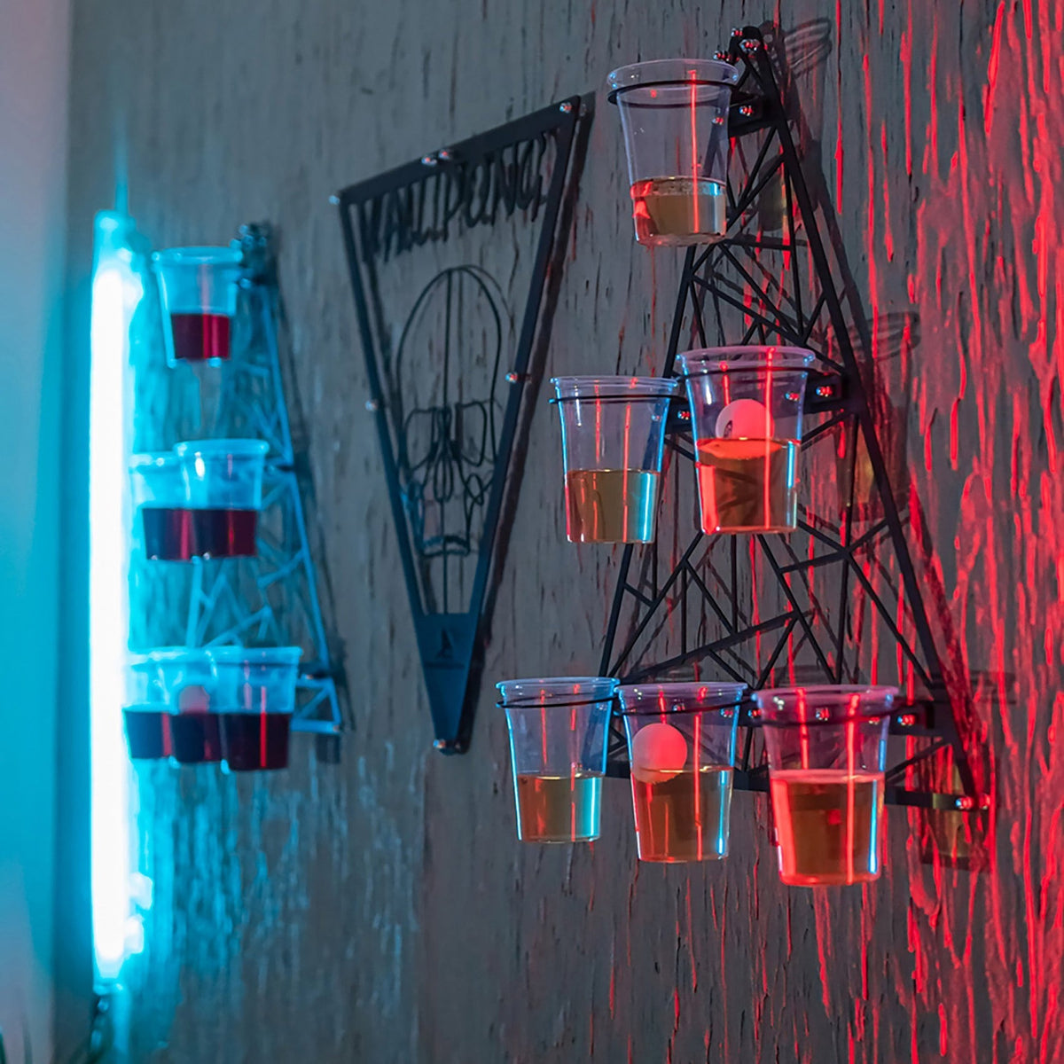 Wall Pong- Drinking Game