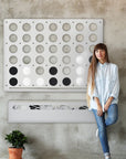 White Giant  Four in a Row Wall Game