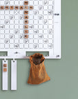 White Words Wall Game