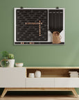 White Words Wall Game