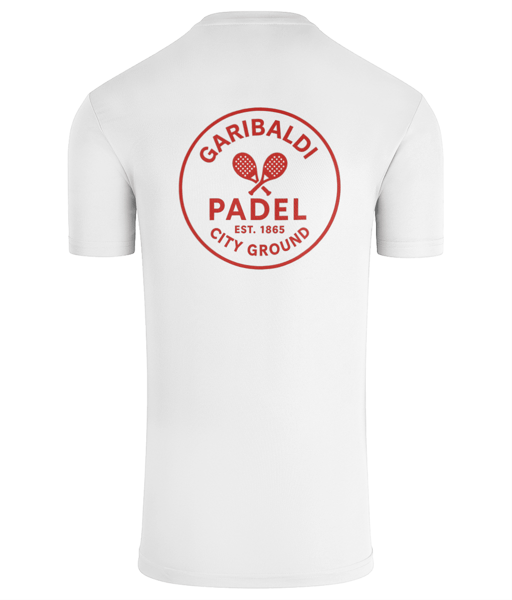 Garibaldi Padel Club Players Performance T-Shirt — Men's