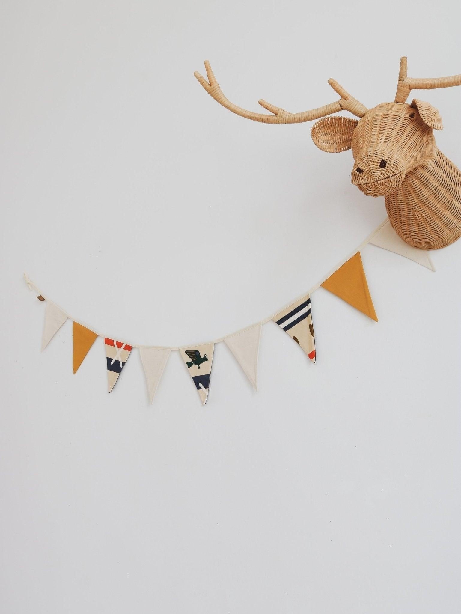 Cotton Garland for Kids Bedroom Decor