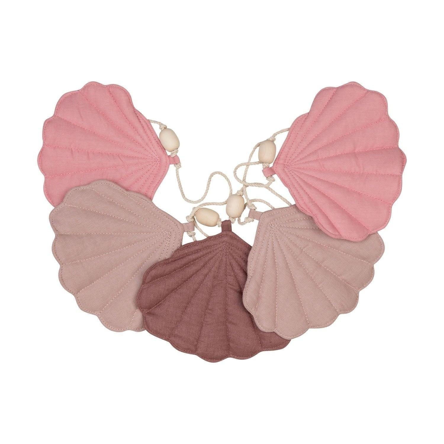 Powder Pink Shell Garland Decoration