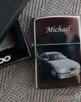 Personalised Zippo Lighter – Custom Text Engraving | Unique Photo Keepsake Gift