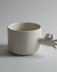 Gesture Ceramic Cup – Handmade Porcelain Coffee Cup（Okay）