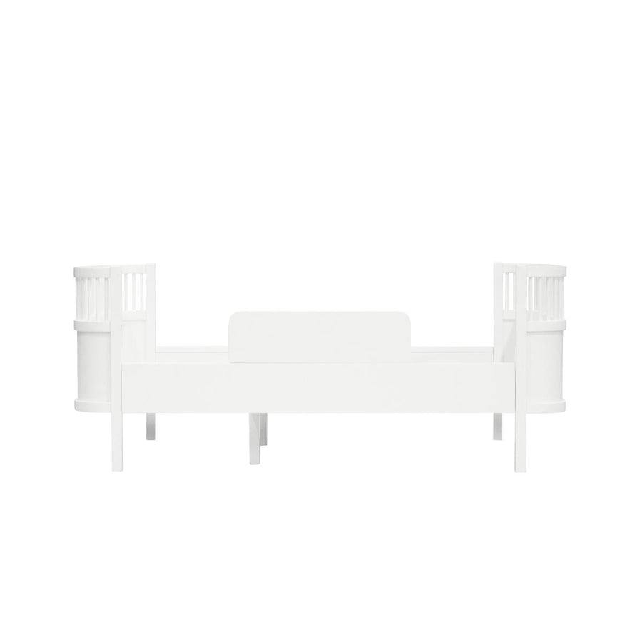 Sebra classic white junior and grow bed, premium Danish-designed childrens bed, stylish and durable for multiple growth stages by Ella James at brixbailey.com