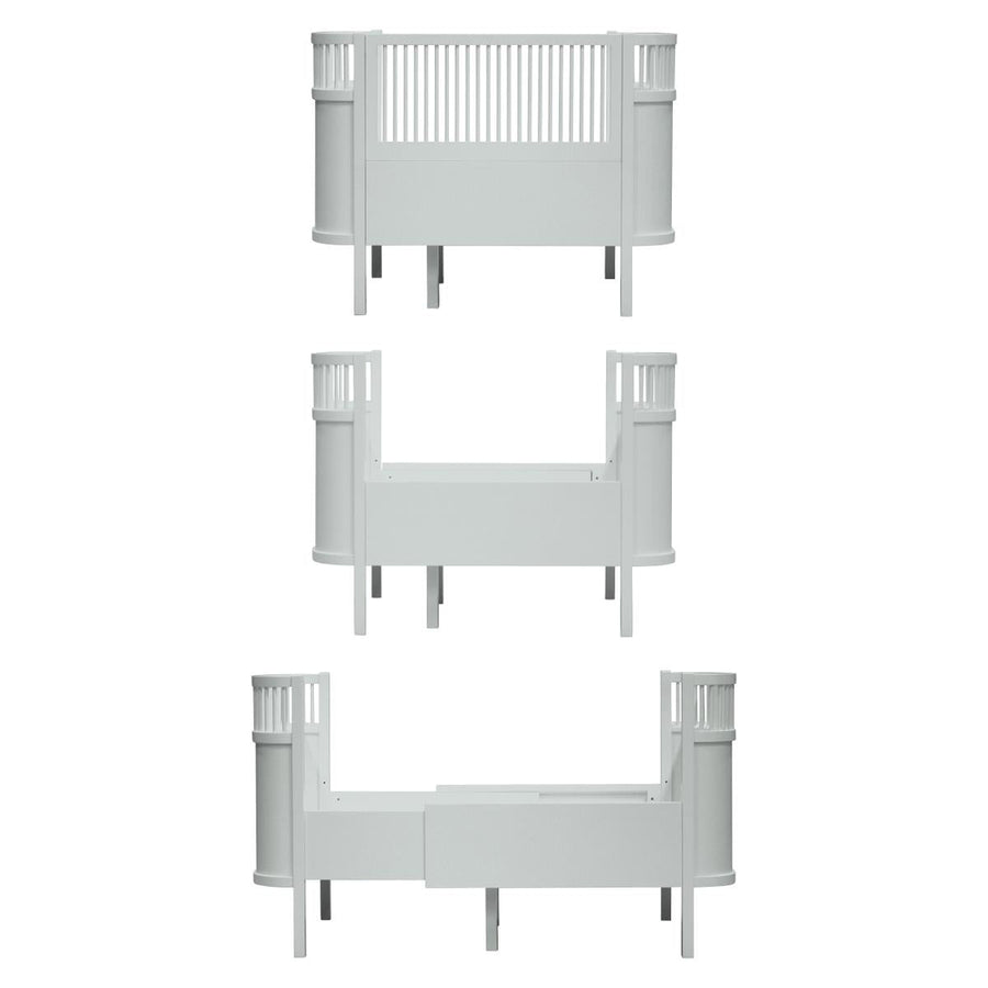 Mist Green Baby & Jr Bed by Sebra