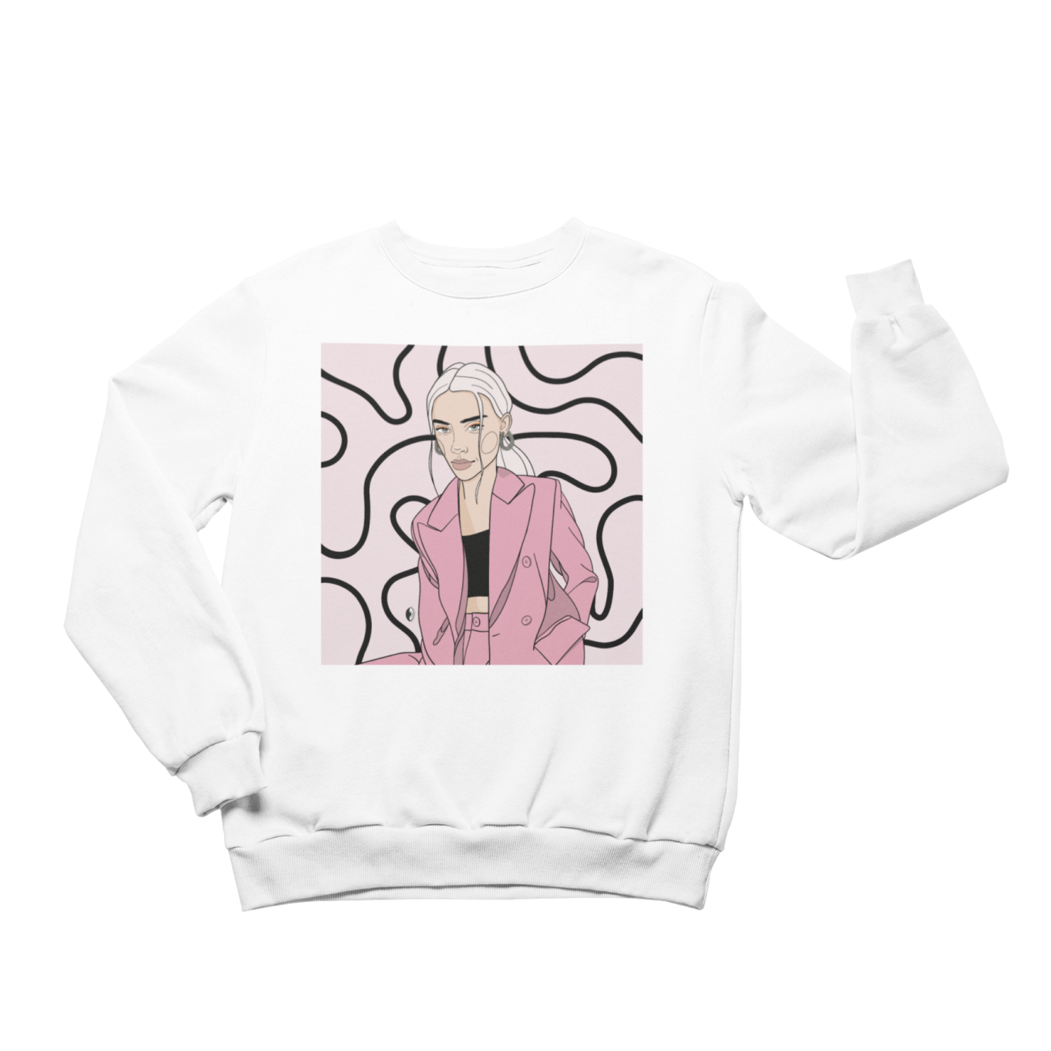 Unisex Crewneck Sweatshirt Hello Sweet Girl