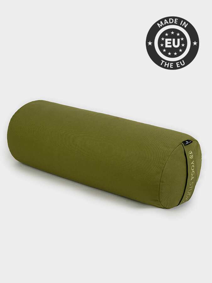 Yoga Studio Organic Buckwheat Yoga Bolster – Meditation &amp; Restorative Support