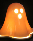 Ghost Tealight Holder – Handmade Ceramic Candle Holder