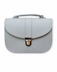 Olympia Handmade Leather Bag - Ghost Grey