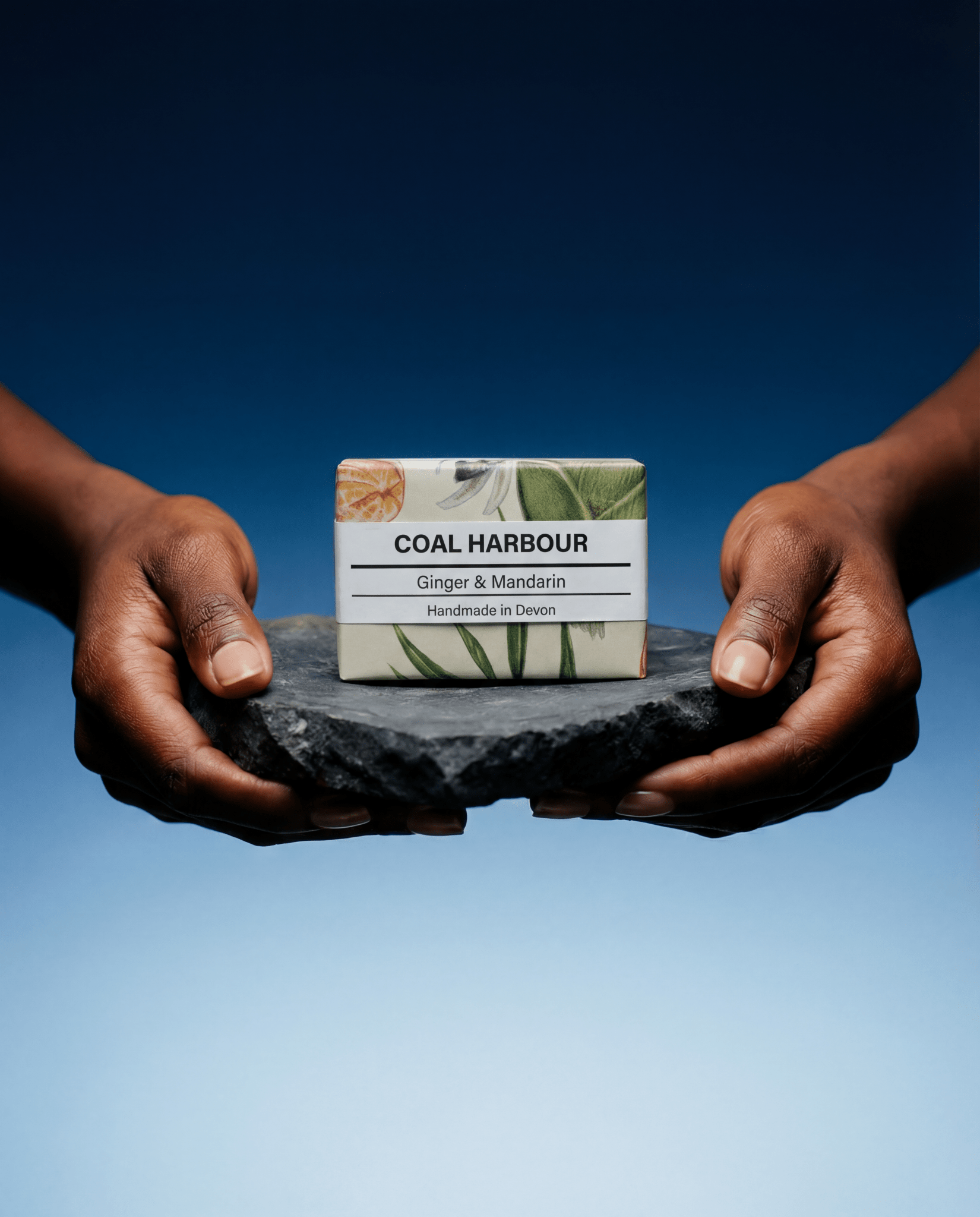 Ginger, Mandarin &amp; Dead Sea Mud 100g Soap Bar