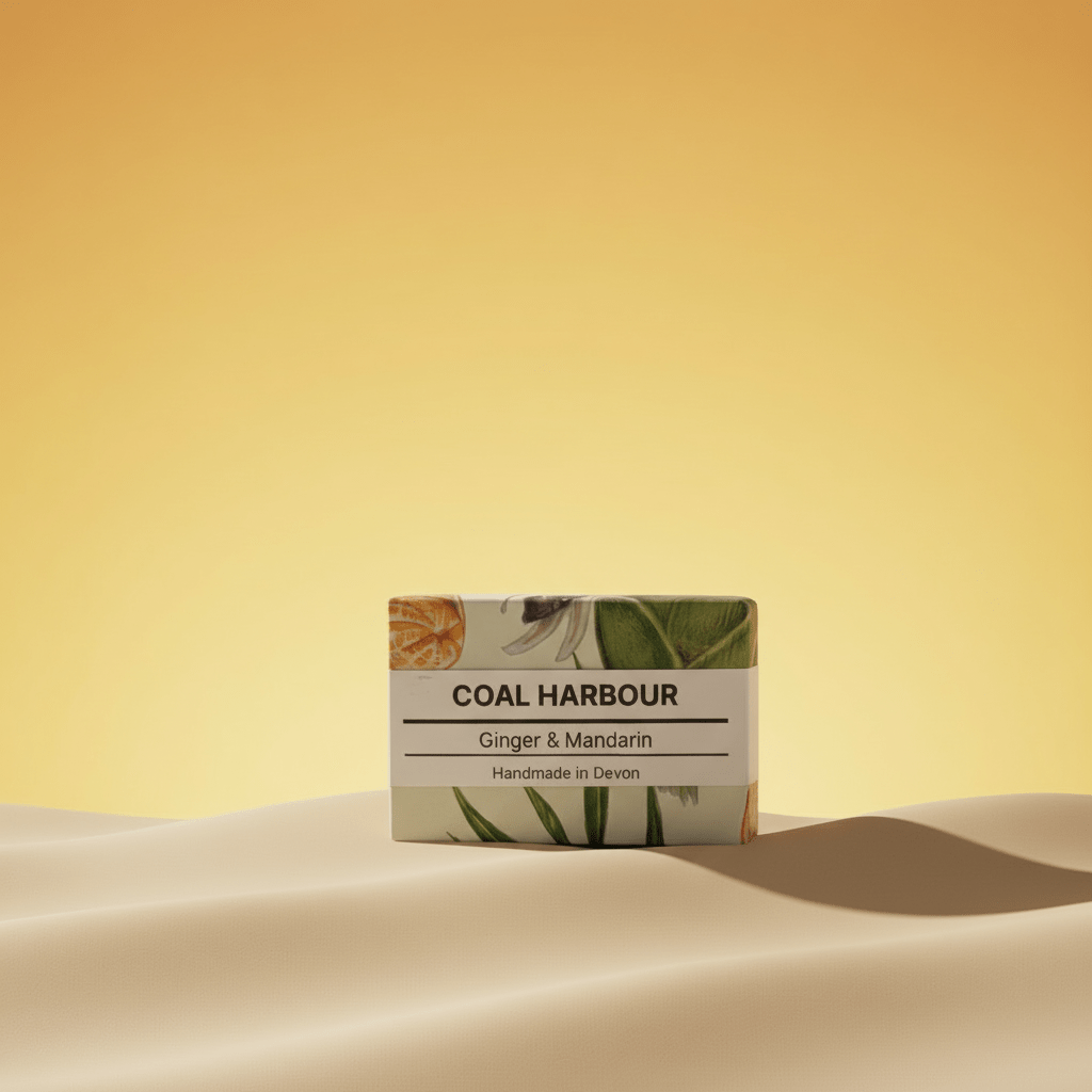 Ginger, Mandarin &amp; Dead Sea Mud 100g Soap Bar