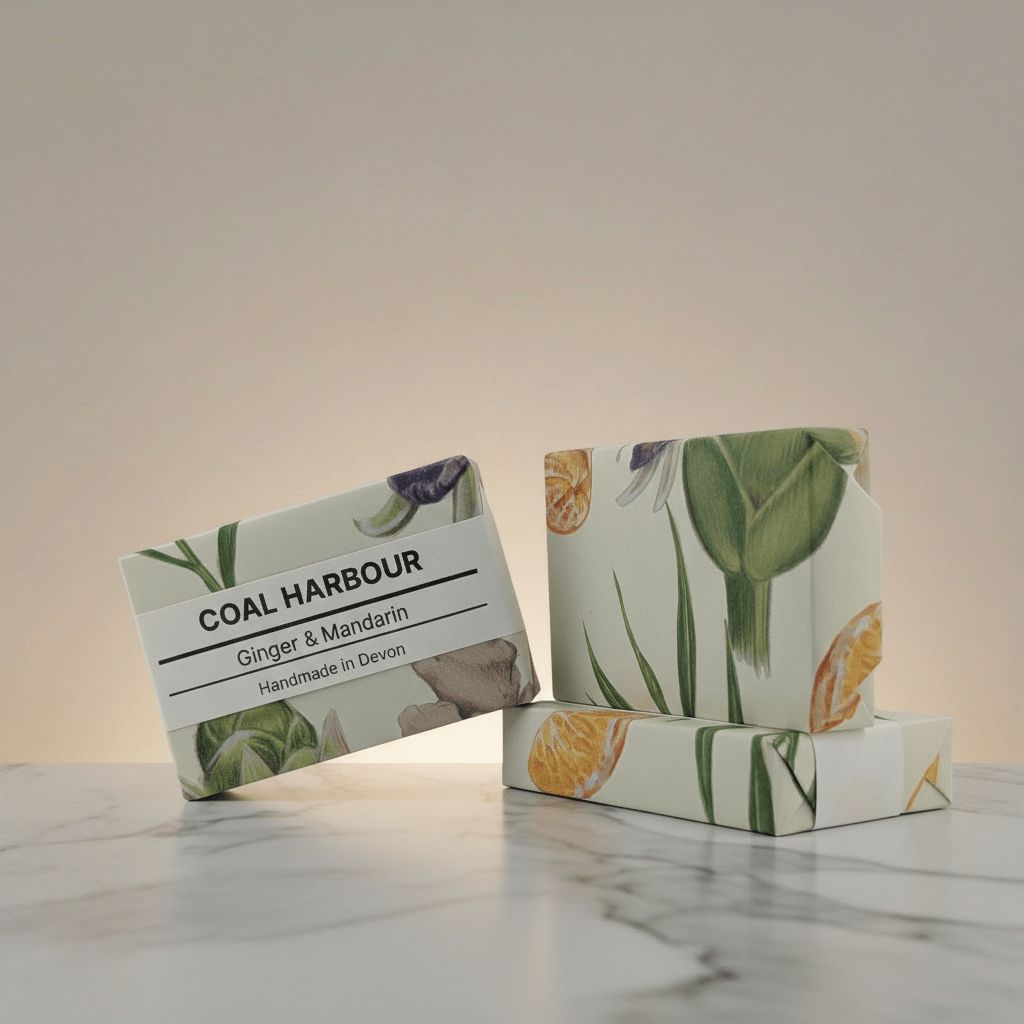 Ginger, Mandarin &amp; Dead Sea Mud 100g Soap Bar
