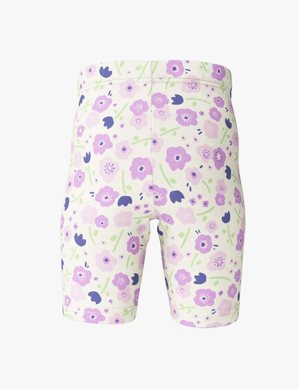 Girls Floral Short Summer Leggings