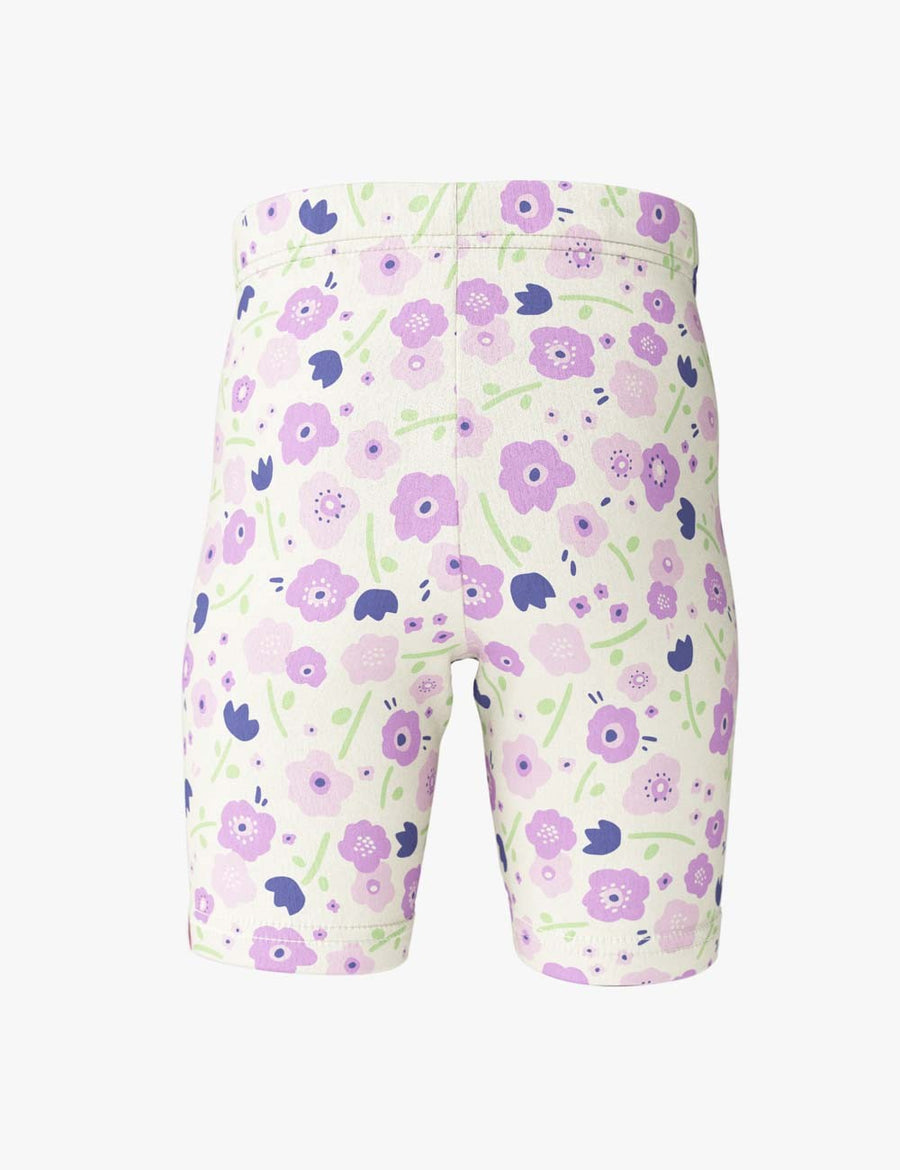 Girls' Short Leggings EMMA - Summer Flowers