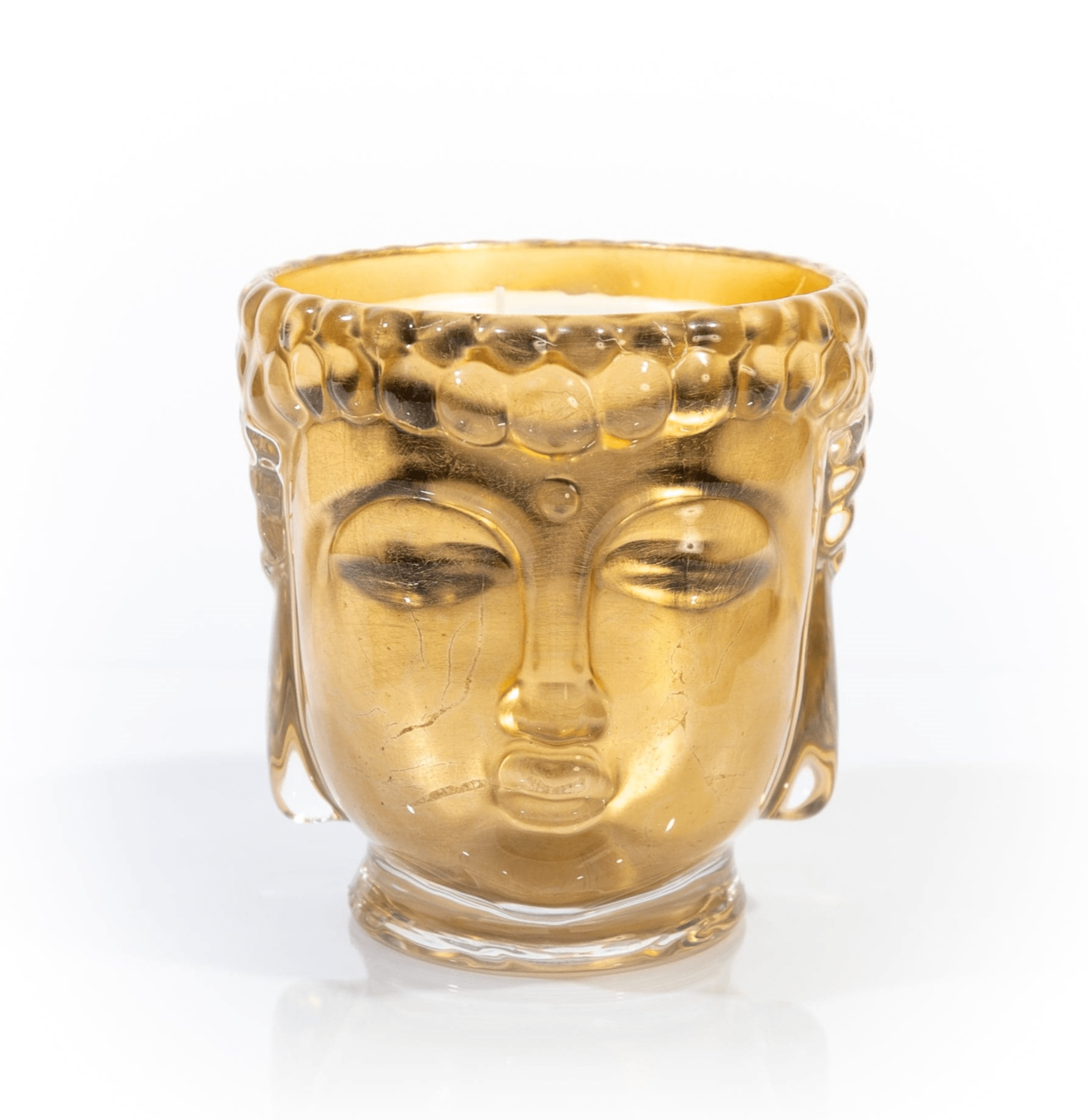 24K Gold Clear Glass Buddha Royale
