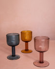 Eleanor Wine Glass, Violet - Set of 8