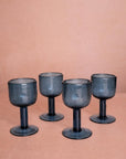 Eleanor Wine Glass, Blue - Set of 8