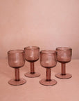 Eleanor Wine Glass, Violet - Set of 8