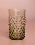 Olive Green Dew Drop Tumblers - Set of 4