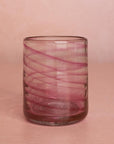 Olivia Swirl Tumbler, Pink - Set of 4
