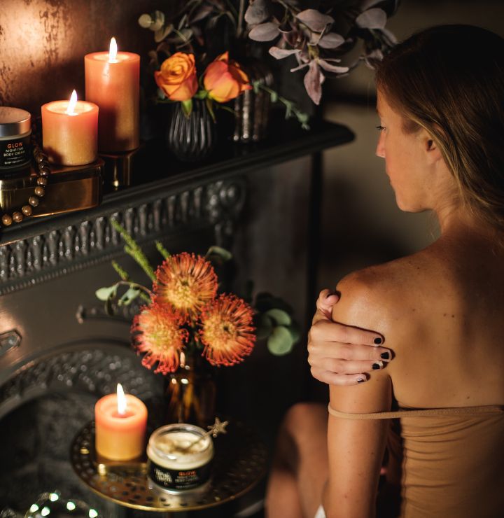 GLOW NIGHT-TIME BODY CREAM | Revive and hydrate with Orange &amp; Geranium