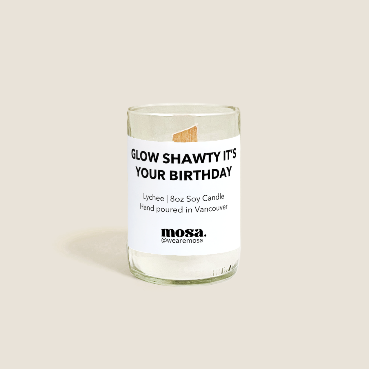 Lychee Scented Soy Candle-7